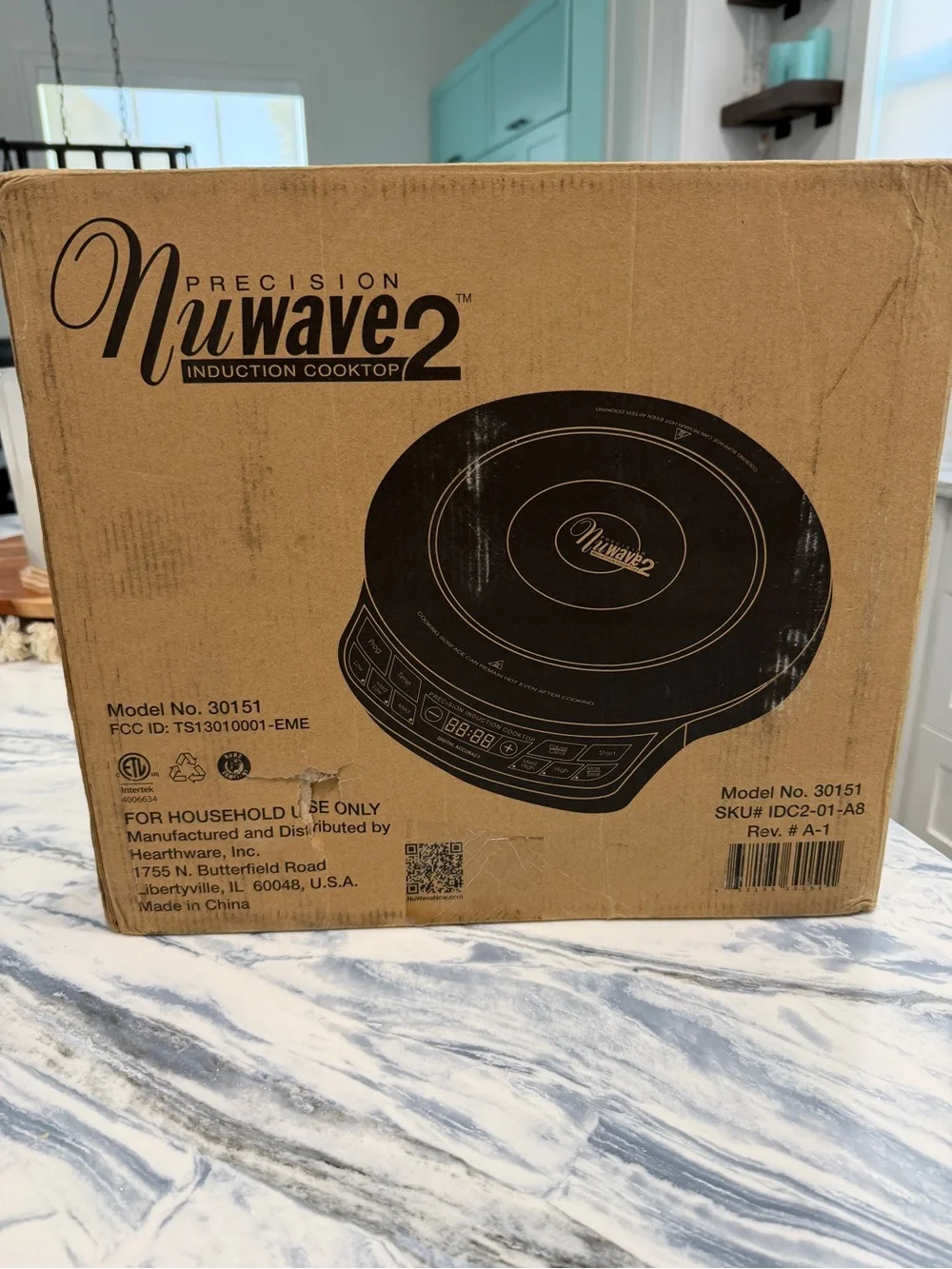 Brand New NuWave 30101 12.25 in Electric Induction Cookware